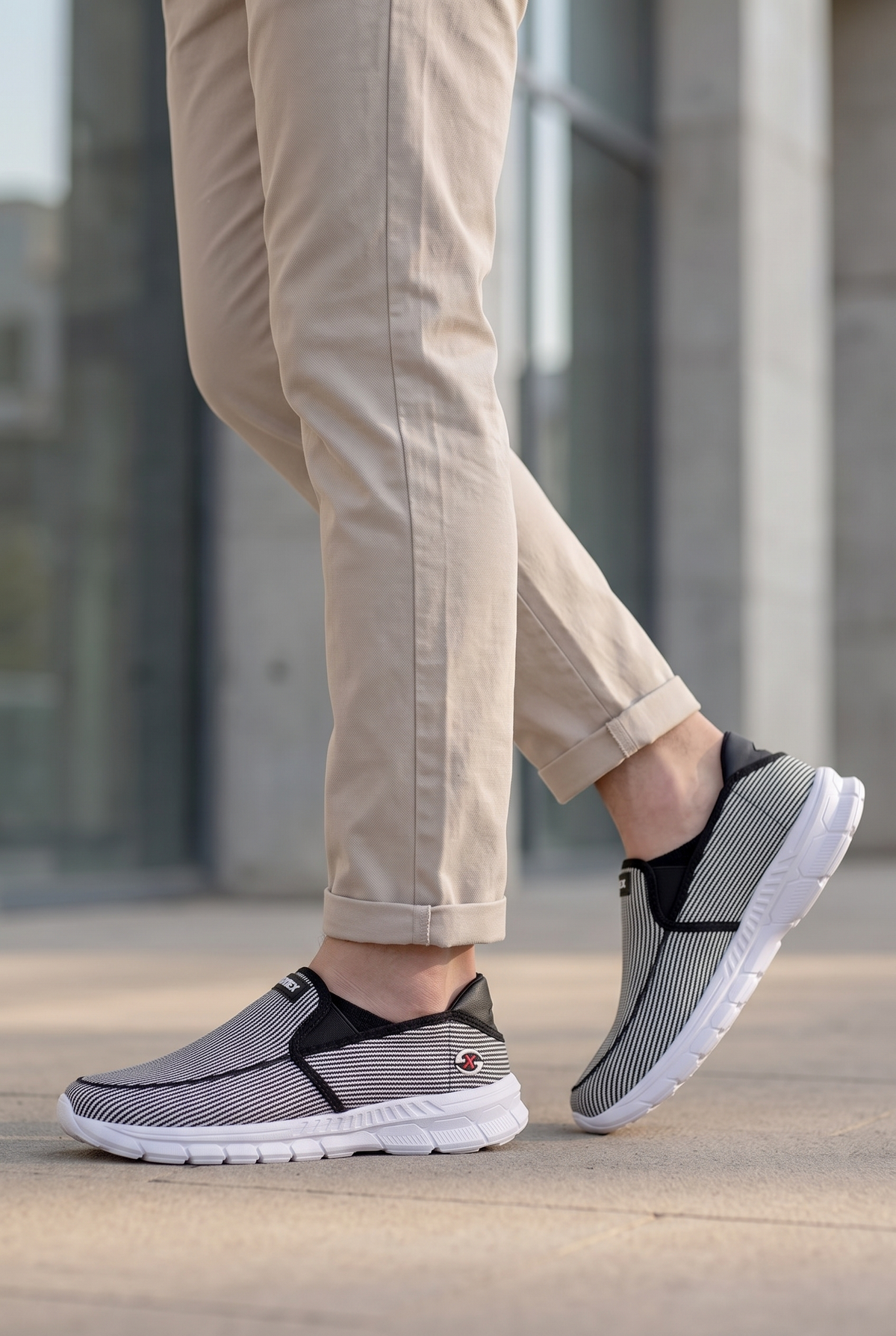 Riccon Unisex Sneaker 001204 Siyah Beyaz