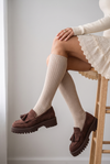 Riccon Vela Sola loafer kahverengi süet - profil detay