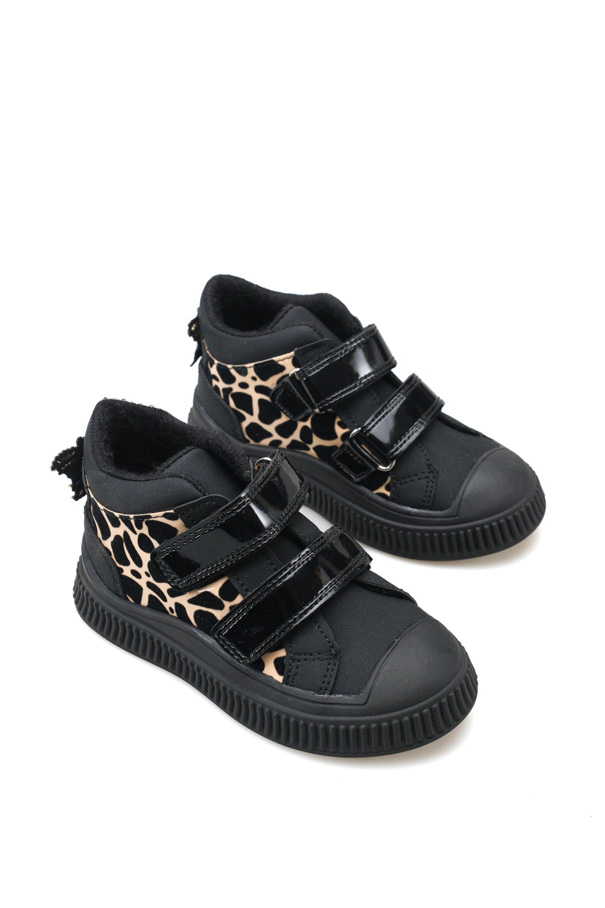 Riccon Alya Sia Çocuk Sneaker 00123525 Siyah Leopar