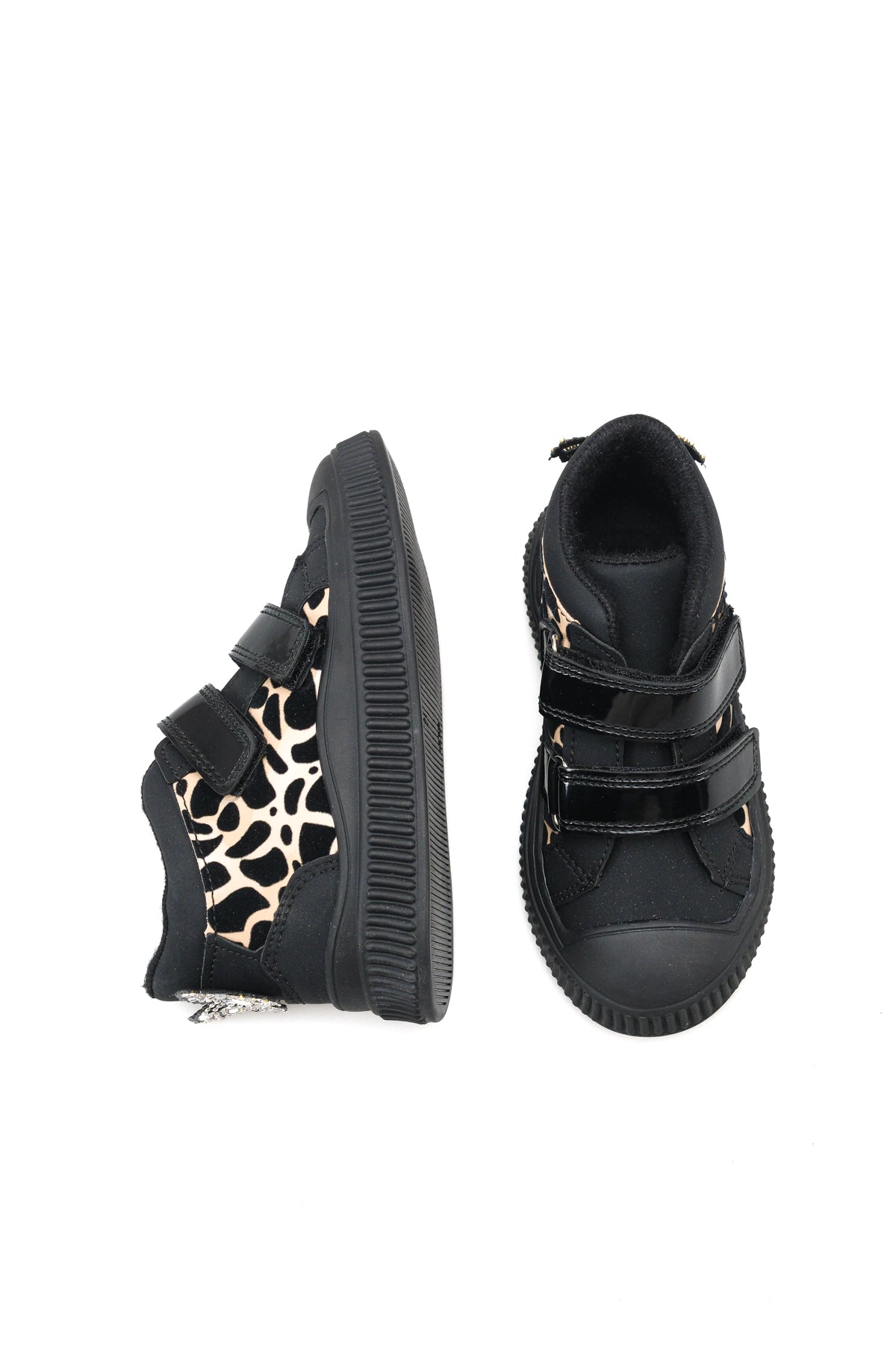 Riccon Alya Sia Çocuk Sneaker 00123525 Siyah Leopar