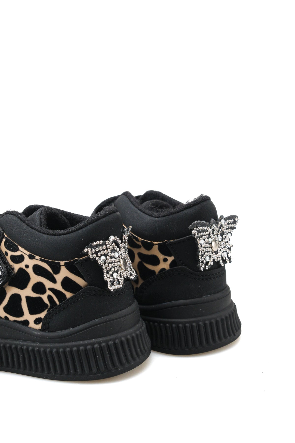 Riccon Alya Sia Çocuk Sneaker 00123525 Siyah Leopar