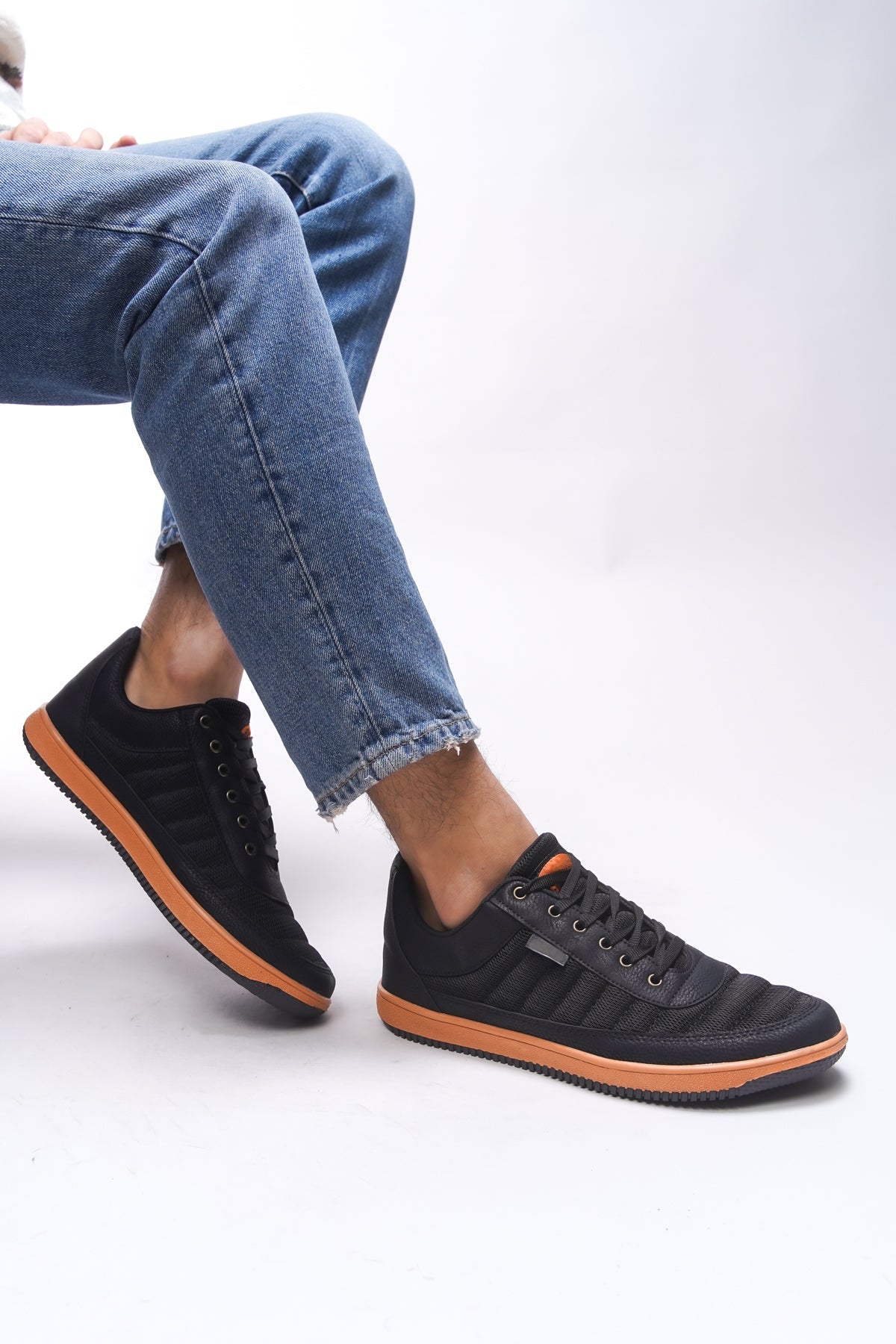 Riccon Arndeyr Erkek Sneaker 0012014 Siyah Krep - Riccon