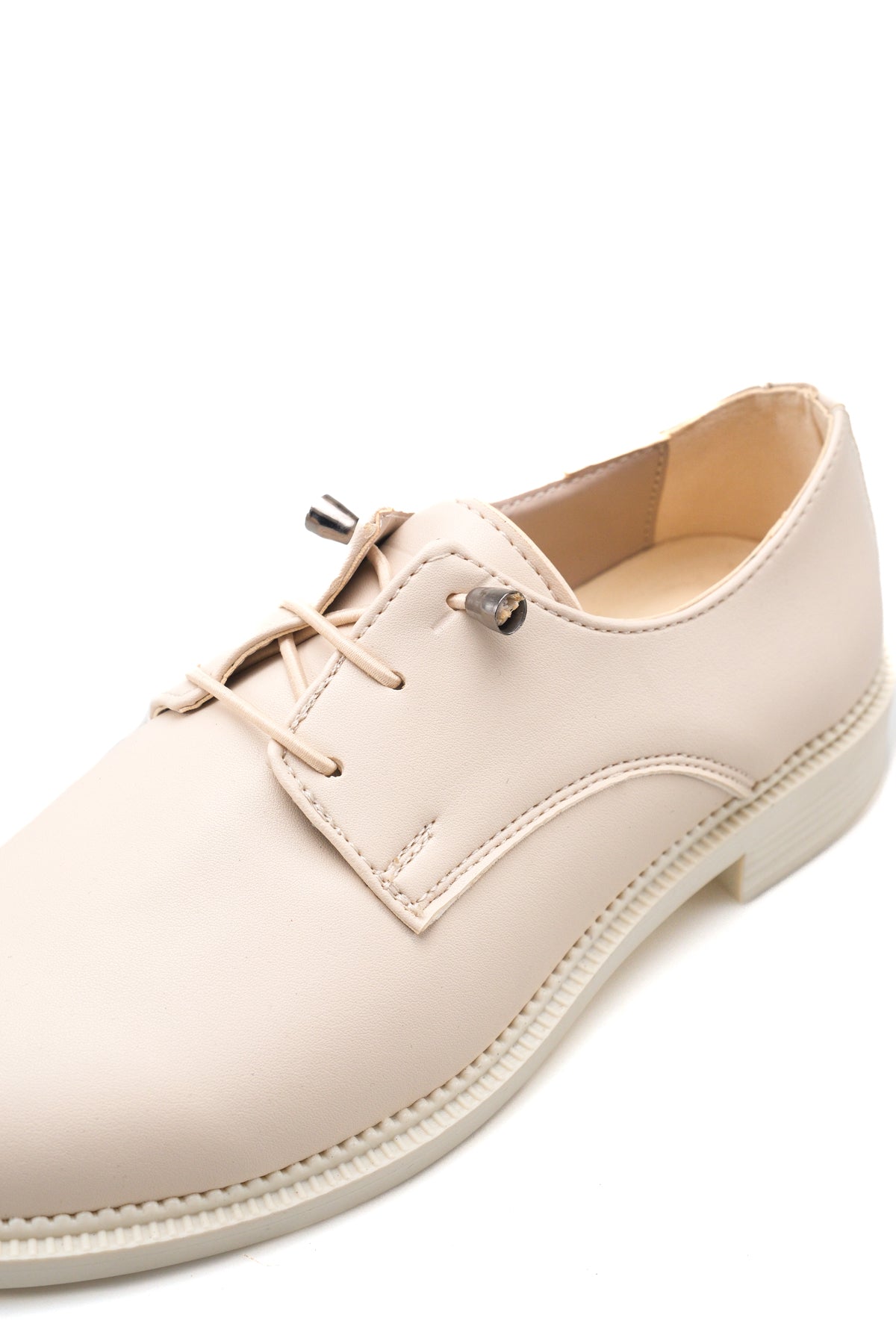 Riccon Astra Gala Kadın Loafer 0012270 Bej Cilt
