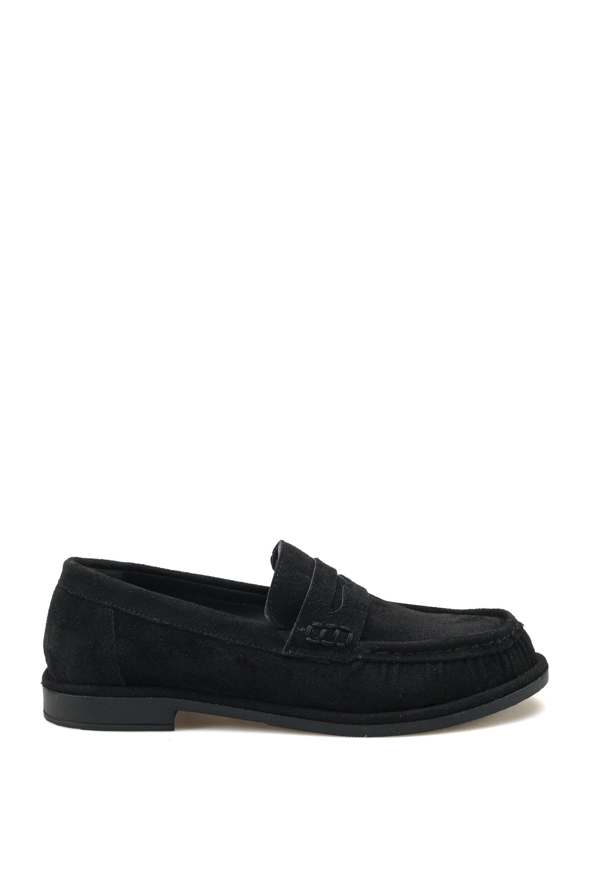 Riccon Astra Gioia Kadın Loafer 001299 Siyah Süet