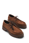 Riccon Astra Rosa Kadın Loafer 001210 Kahverengi Süet