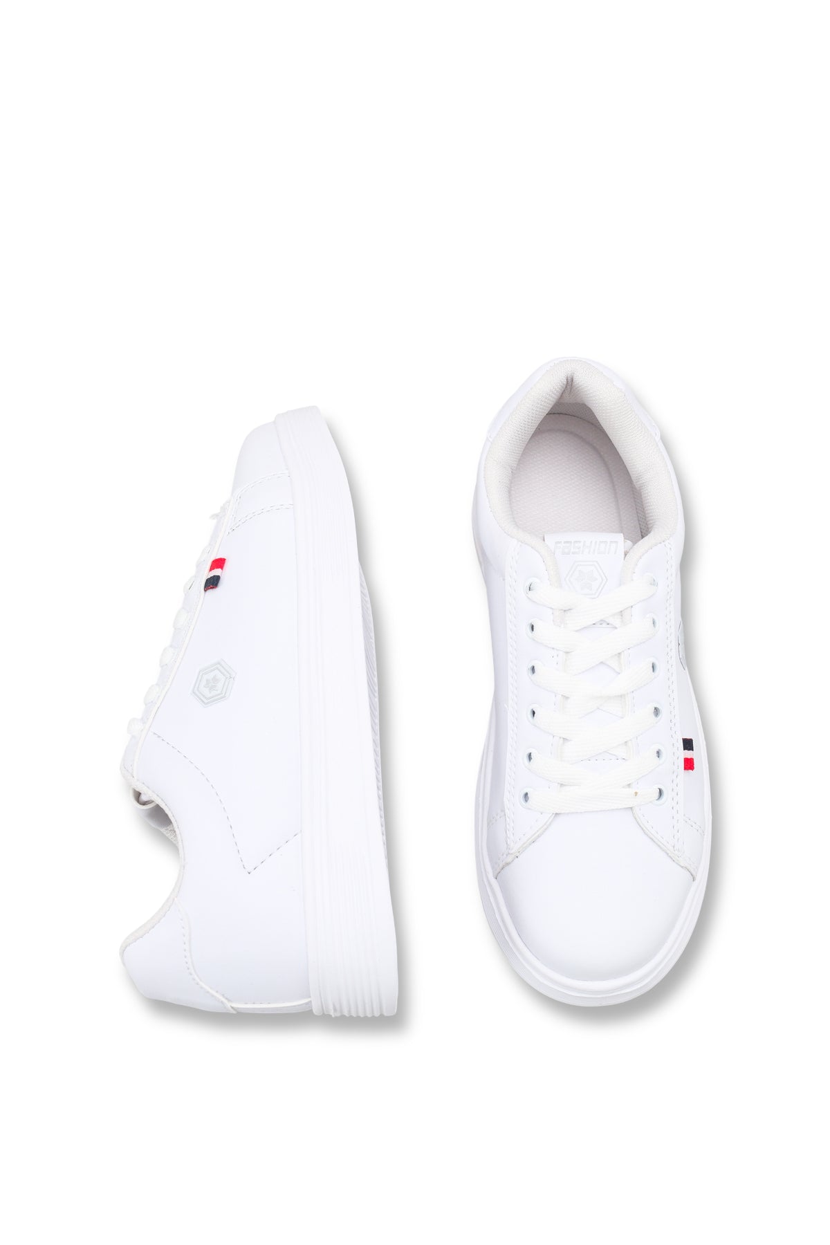Riccon Aurora Lila Kadın Sneaker 0012034 Beyaz Beyaz