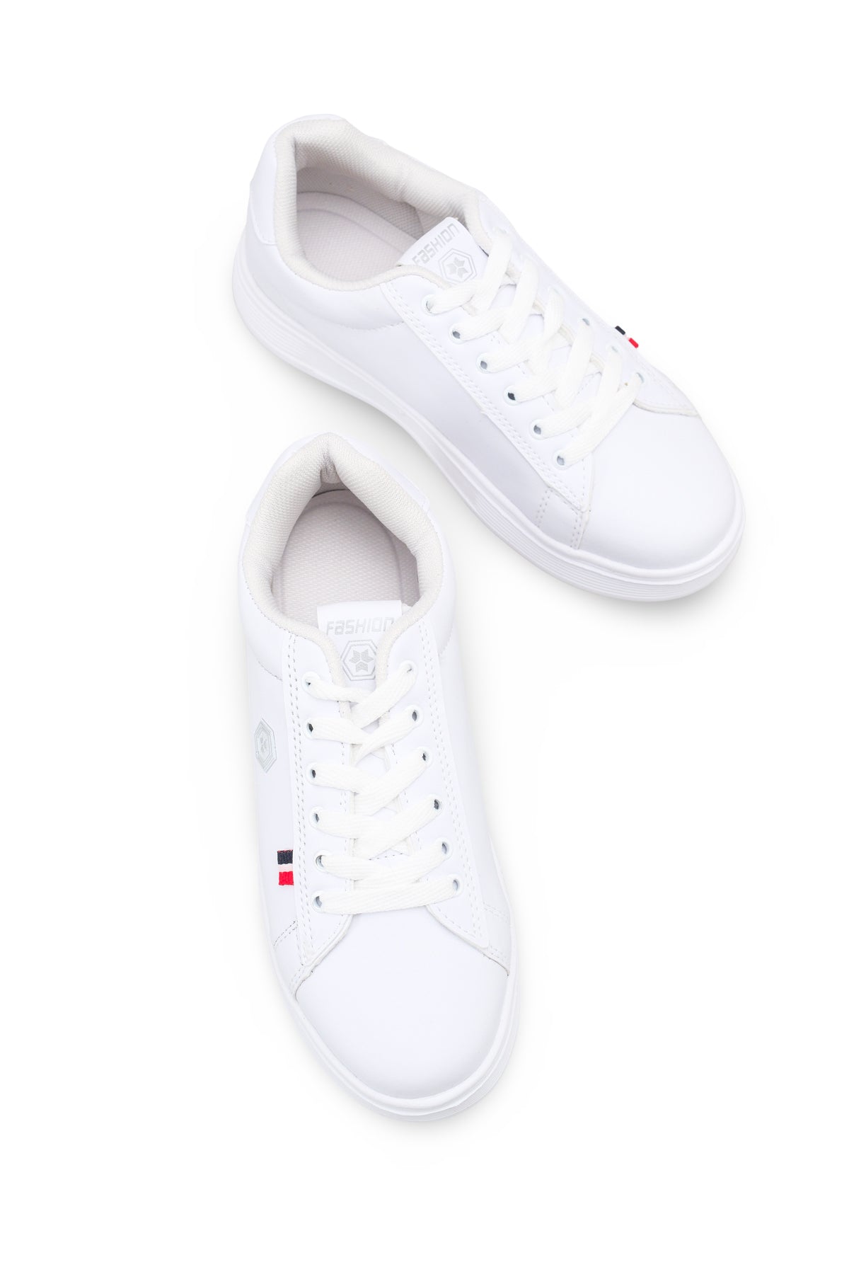 Riccon Aurora Lila Kadın Sneaker 0012034 Beyaz Beyaz