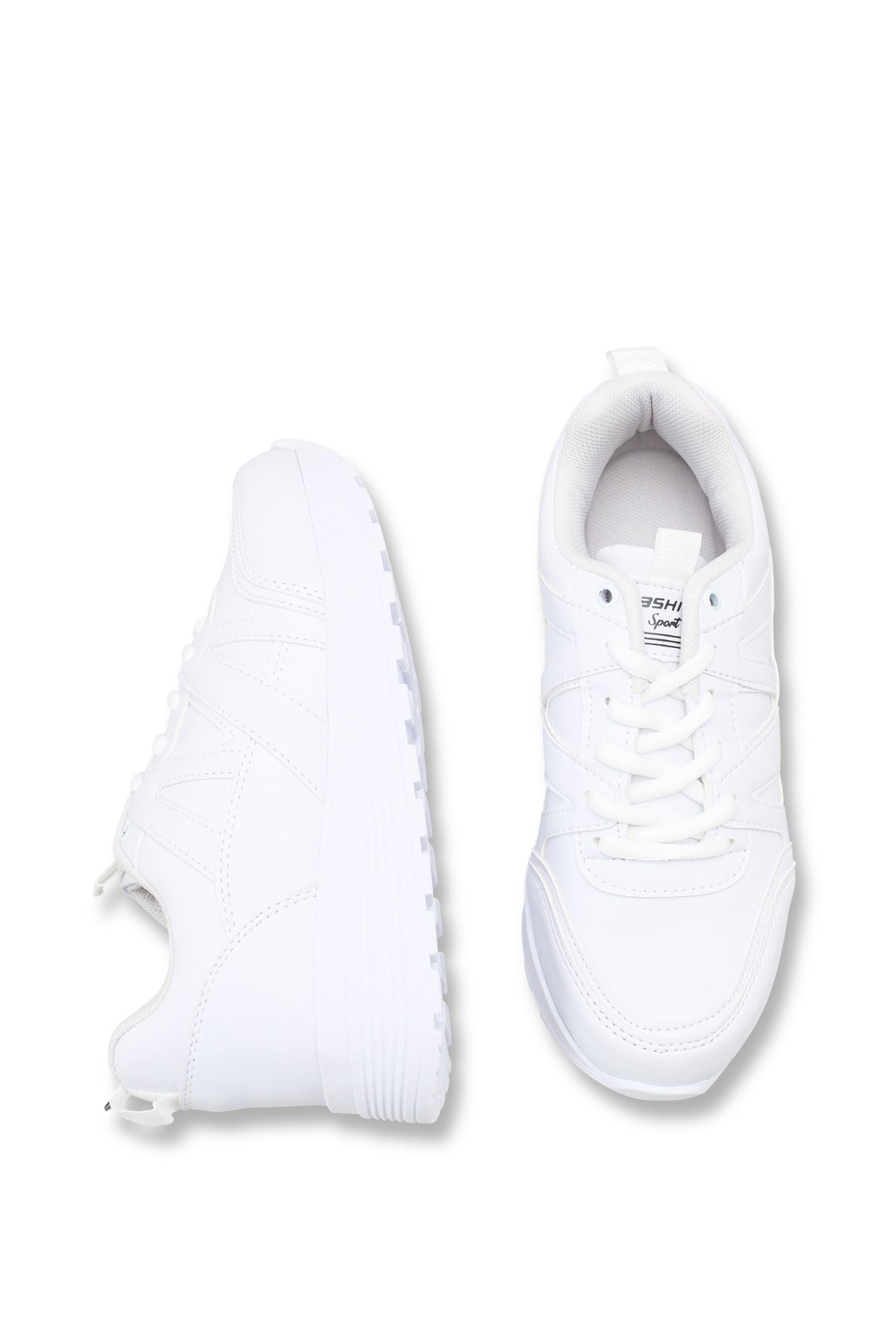 Riccon Celeste Nina Kadın Sneaker 001203 Beyaz Beyaz Cilt