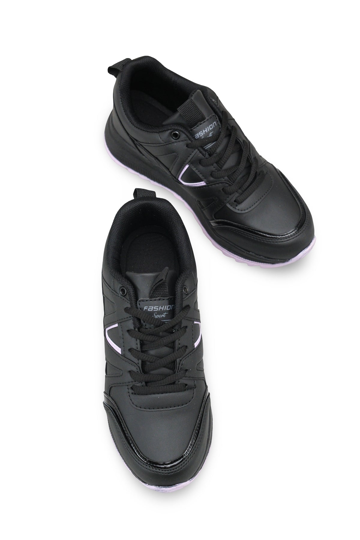 Riccon Celeste Nina Kadın Sneaker 001203 Siyah Mor Cilt