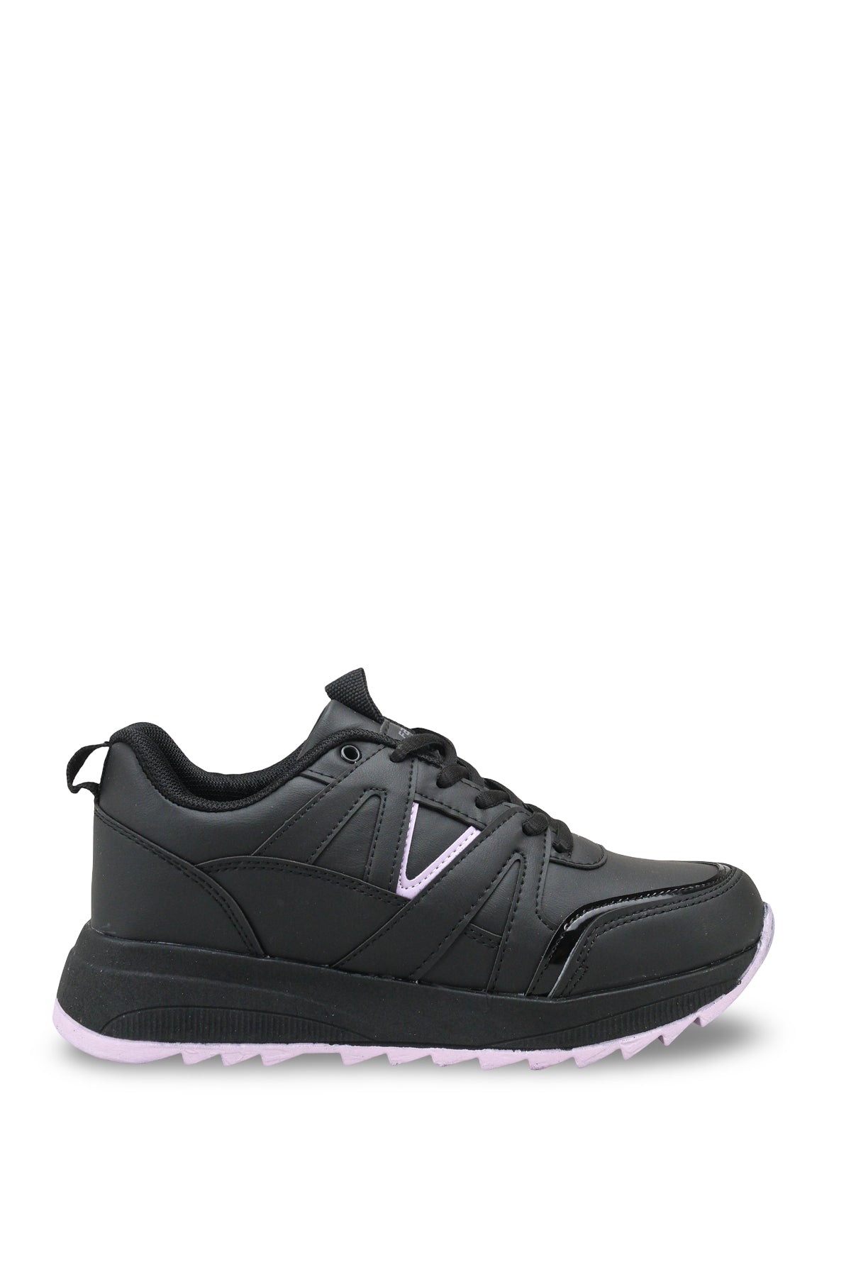 Riccon Celeste Nina Kadın Sneaker 001203 Siyah Mor Cilt