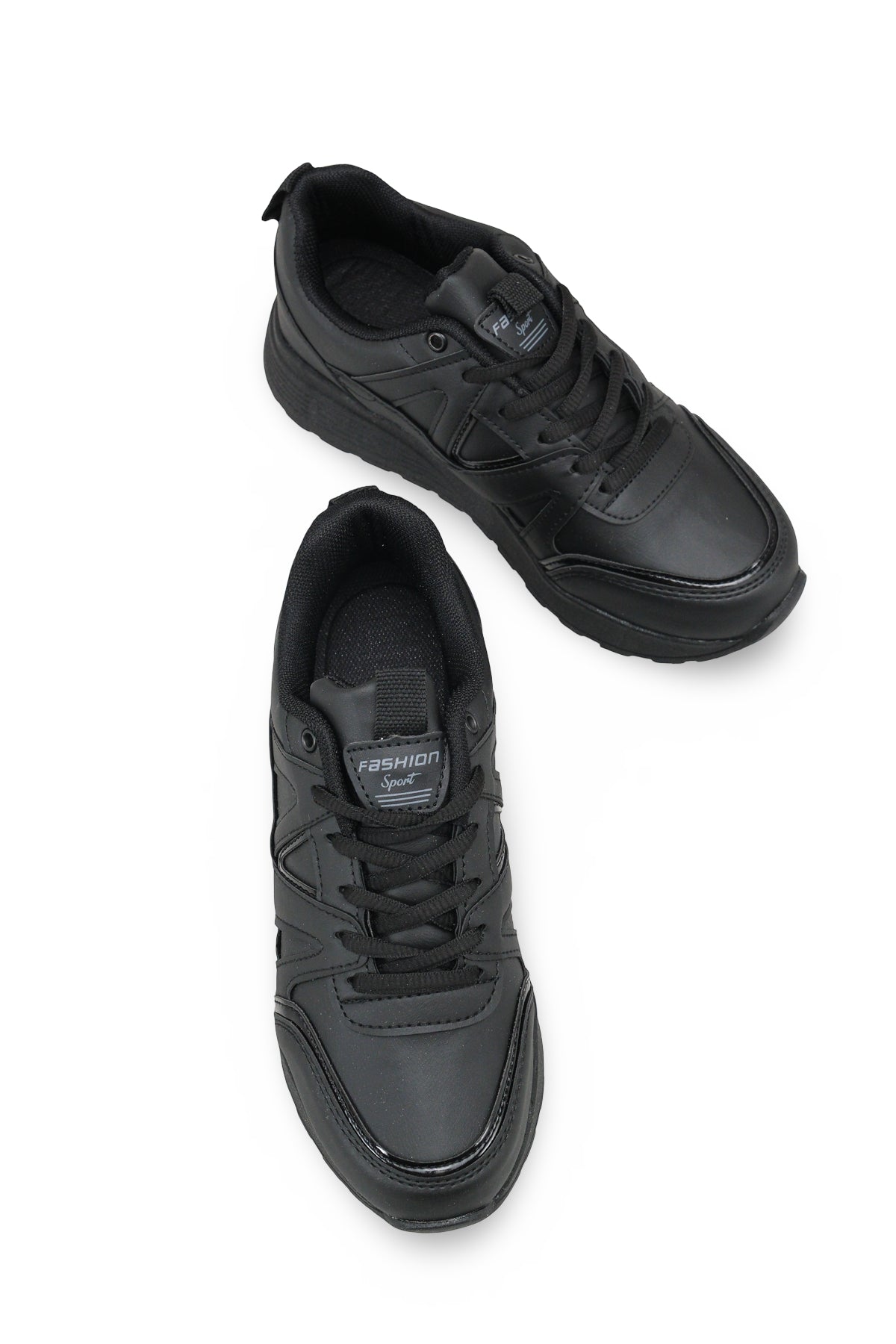 Riccon Celeste Nina Kadın Sneaker 001203 Siyah Siyah Cilt