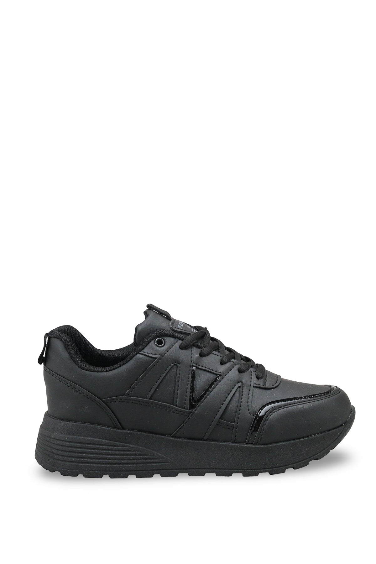 Riccon Celeste Nina Kadın Sneaker 001203 Siyah Siyah Cilt