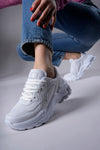 Riccon Delossiel Kadın Sneaker 0012159 Beyaz - Riccon