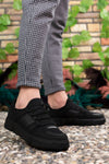 Riccon Erkek Sneaker 00122023 Siyah Siyah - Riccon