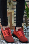 Riccon Erkek Sneaker 0012702 Kırmızı Kırmızı - Riccon