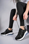 Riccon Eyhadell Kadın Sneaker 0012131 Siyah - Riccon