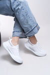 Riccon Filvukh Unisex Sneaker 0012137 Beyaz Gümüş - Riccon