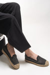 Riccon Jehyeth Kadın Espadril 00128 Siyah - Riccon