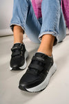 Riccon Kadın Sneaker 0012133 Siyah Beyaz - Riccon