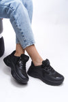 Riccon Kadın Sneaker 0012140 Siyah Siyah - Riccon