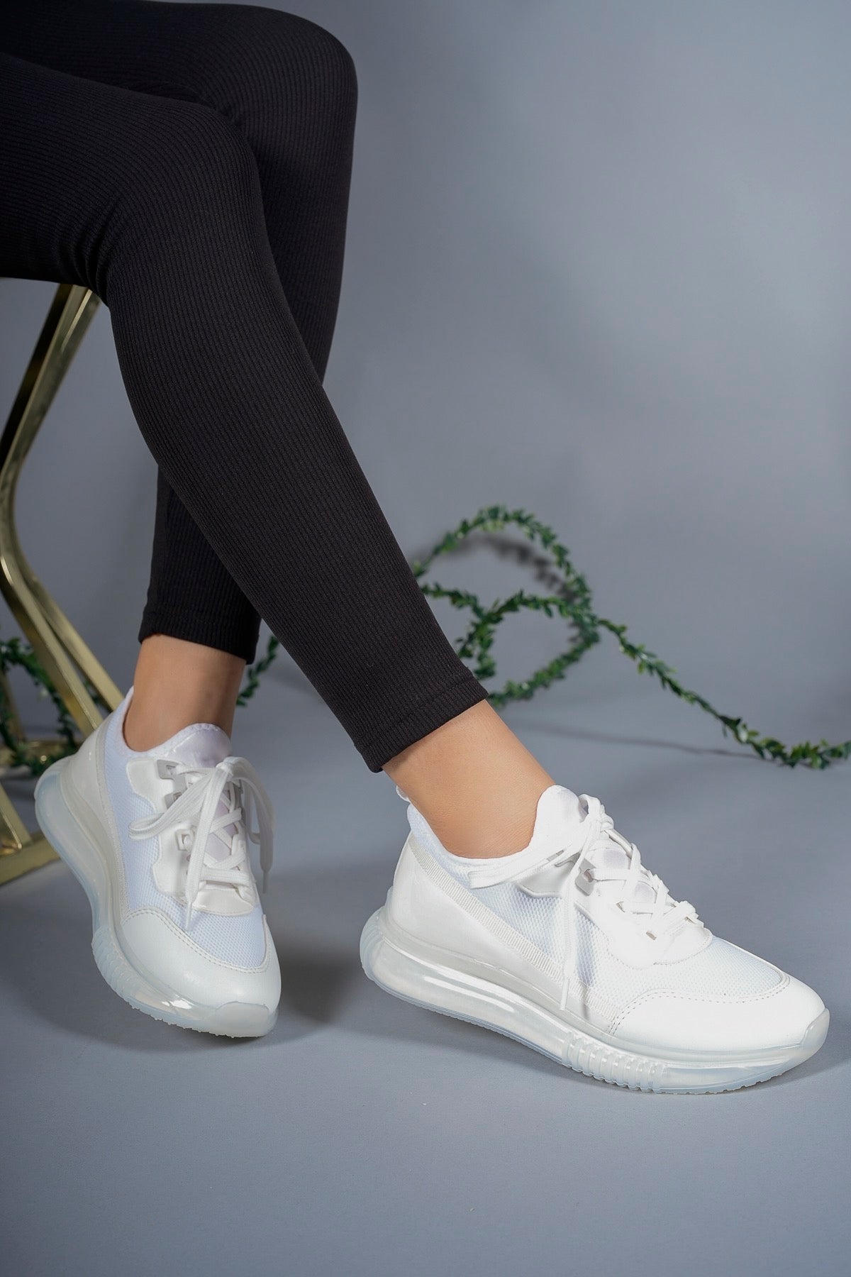Riccon Kadın Sneaker 0012161 Beyaz - Riccon