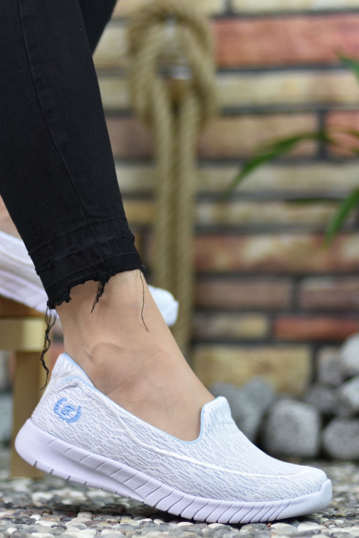 Riccon Kadın Sneaker 0012553 Beyaz - Riccon