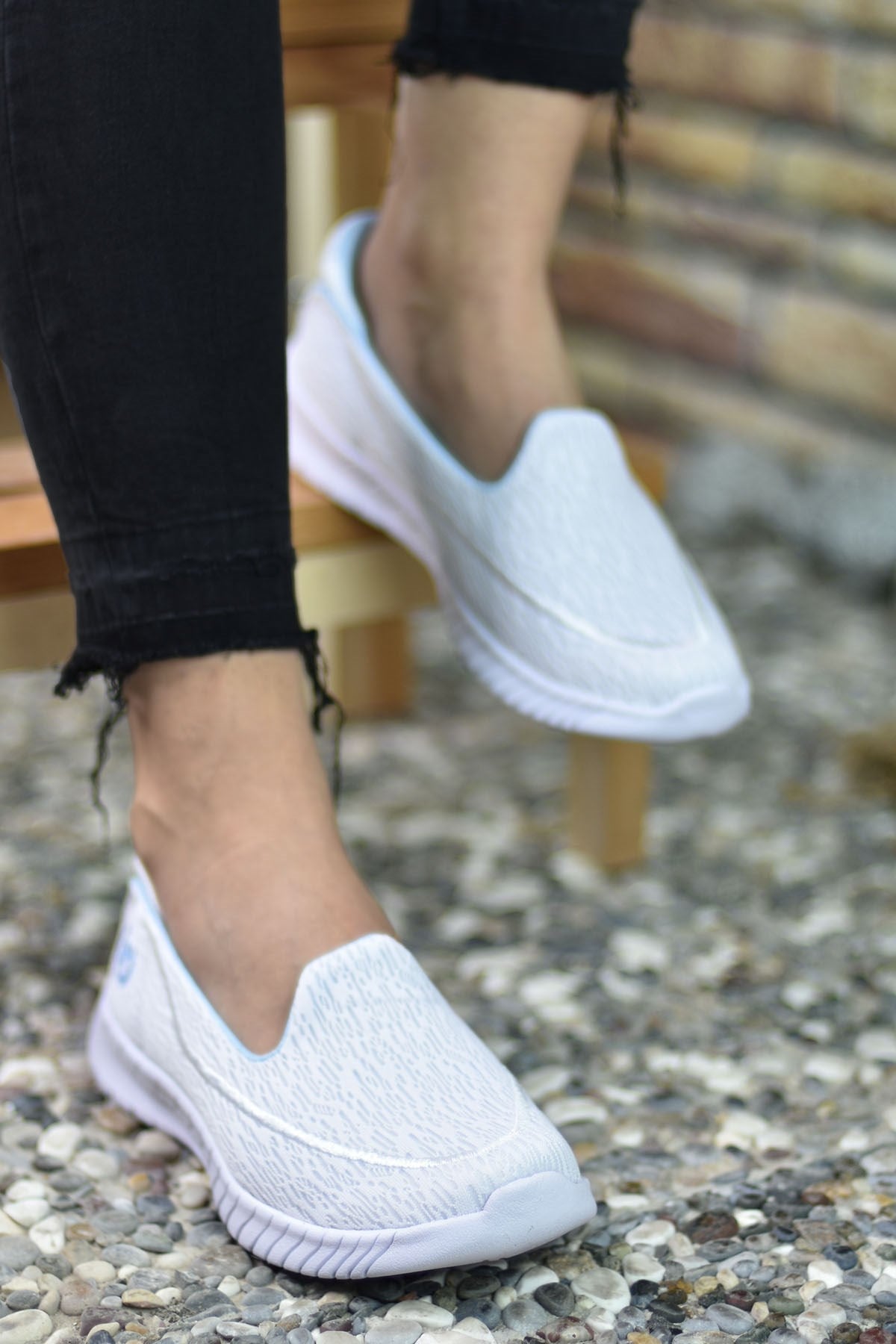Riccon Kadın Sneaker 0012553 Beyaz - Riccon