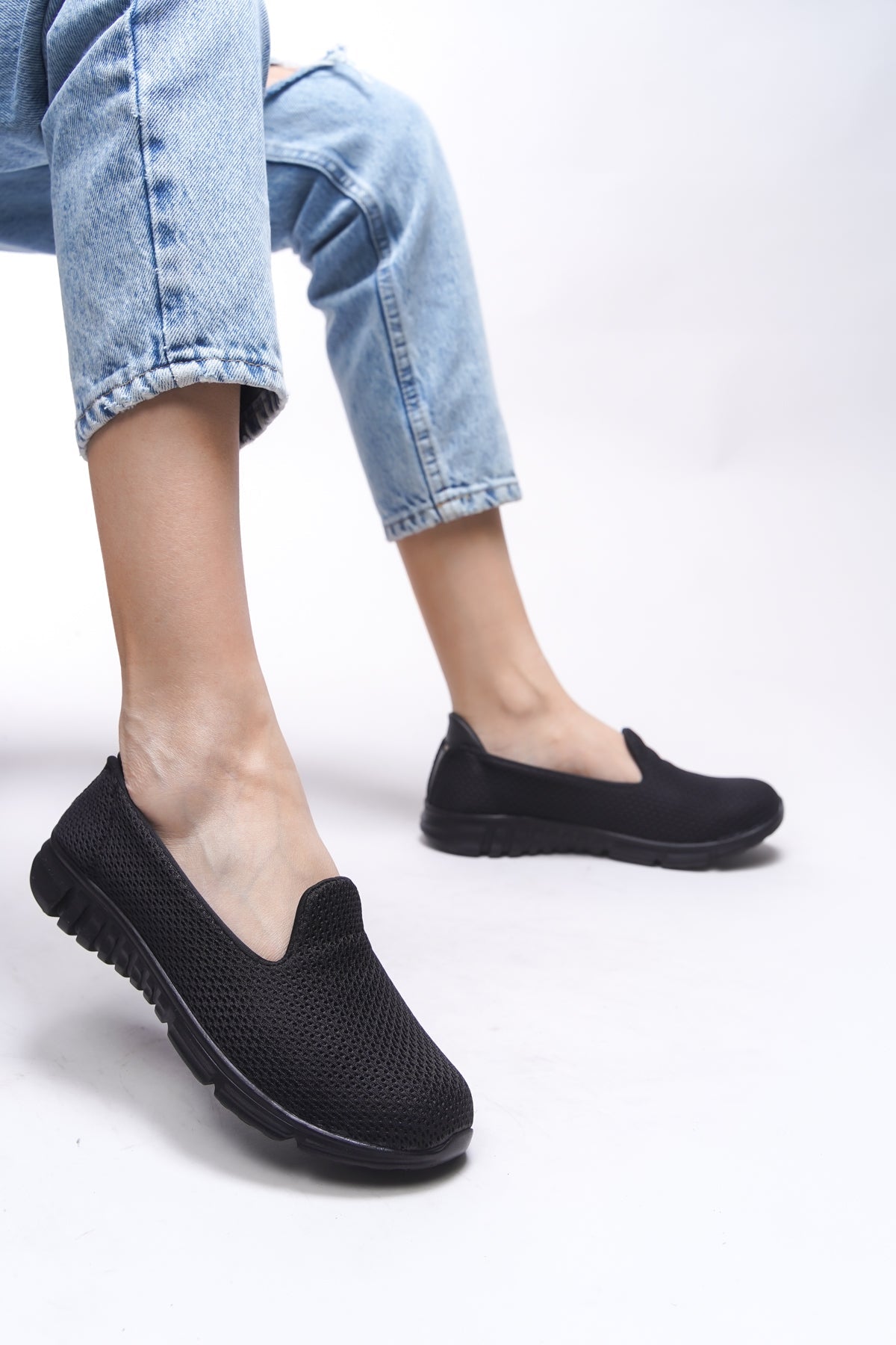 Riccon Kadın Sneaker 0012901 Siyah Siyah - Riccon