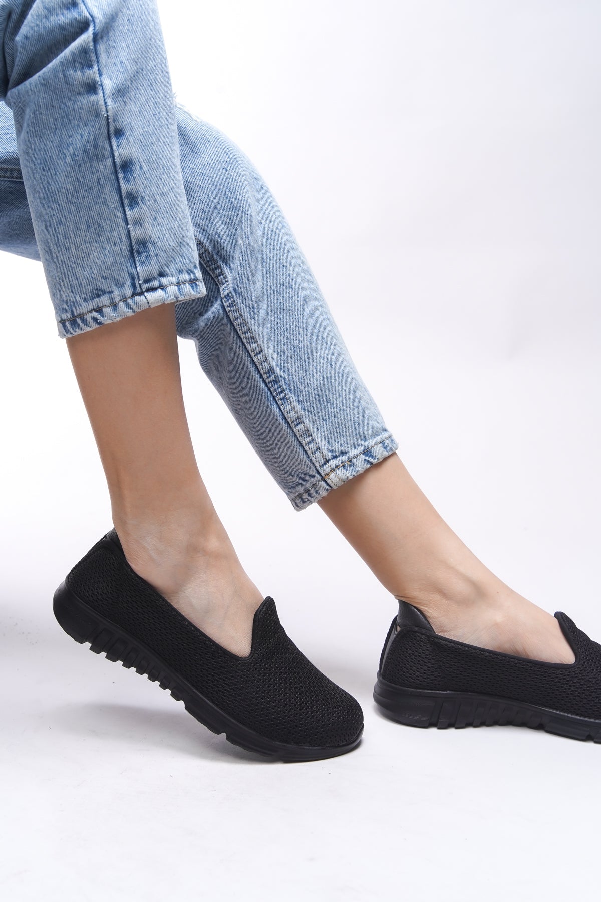 Riccon Kadın Sneaker 0012901 Siyah Siyah - Riccon