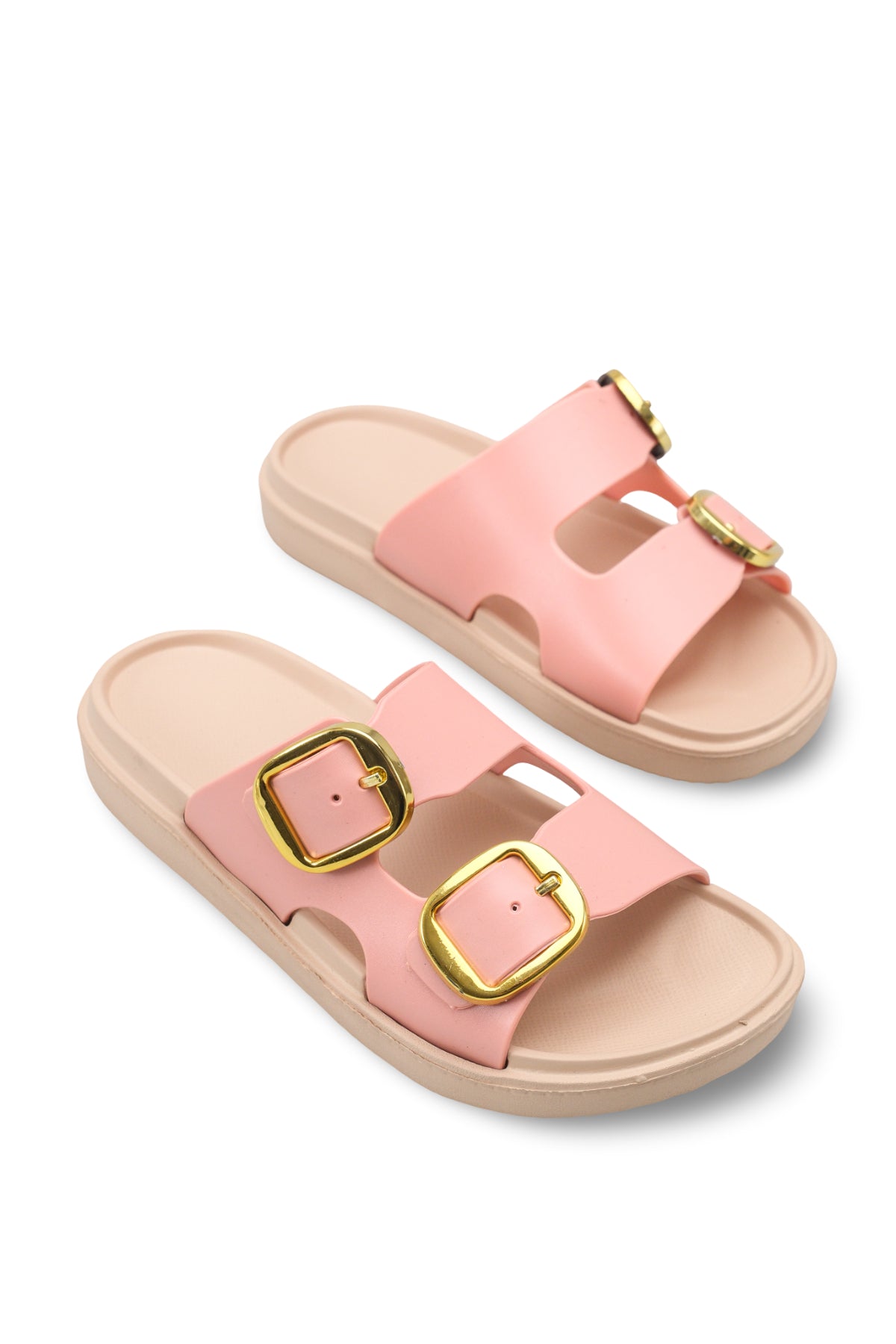 Riccon Kadın Terlik 001239 Krem Pembe