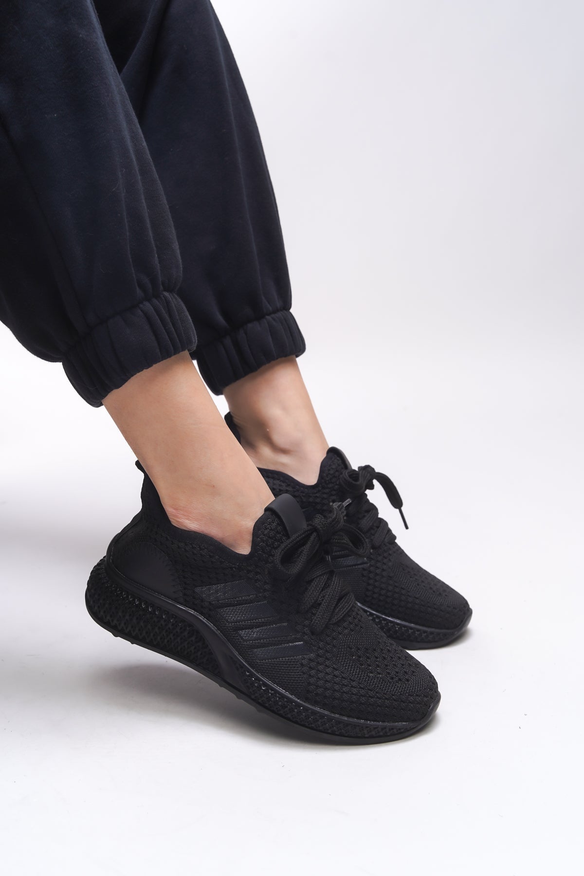 Riccon Khiersos Unisex Sneaker 0012135 Siyah - Riccon