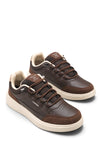 Riccon Larissa Sola Erkek Sneaker 0012055 Kahverengi Bej