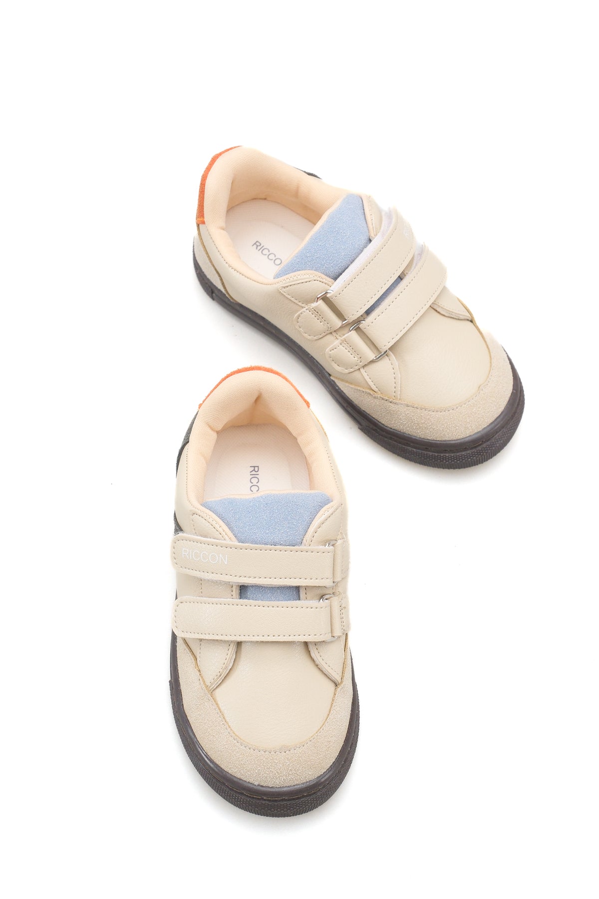 Riccon Leda Sola Çocuk Sneaker 0012051 Bej Mavi