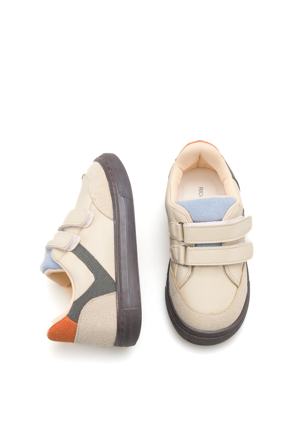 Riccon Leda Sola Çocuk Sneaker 0012051 Bej Mavi
