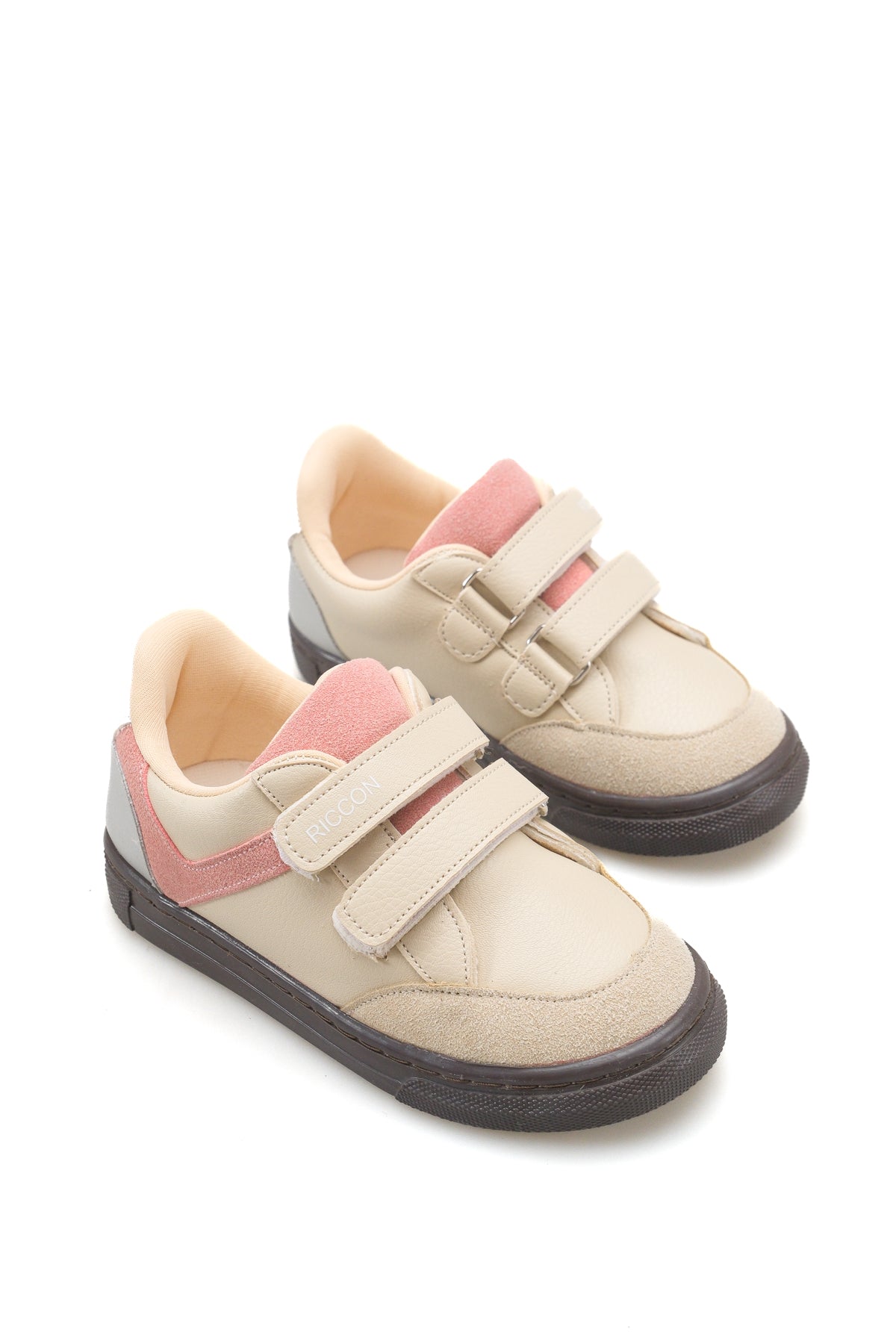 Riccon Leda Sola Çocuk Sneaker 0012051 Bej Pudra