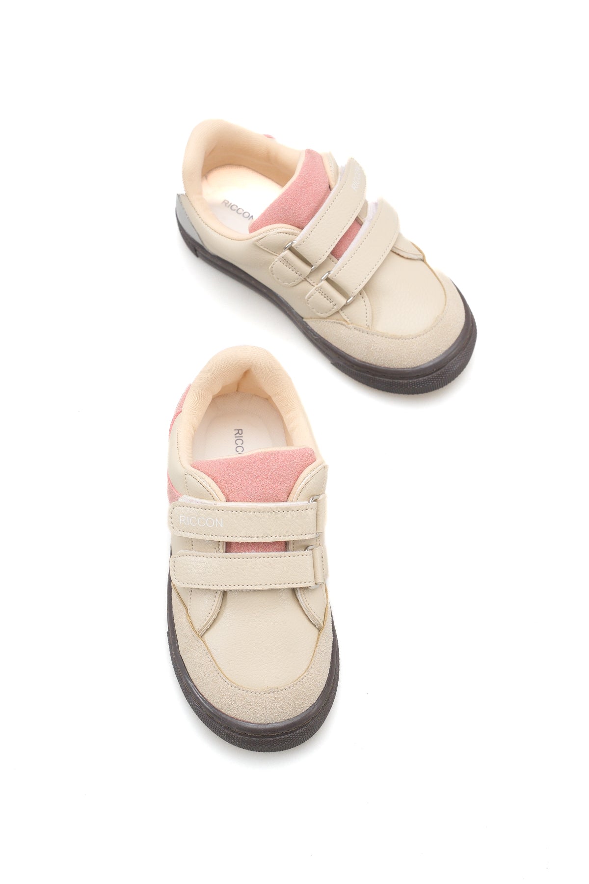 Riccon Leda Sola Çocuk Sneaker 0012051 Bej Pudra