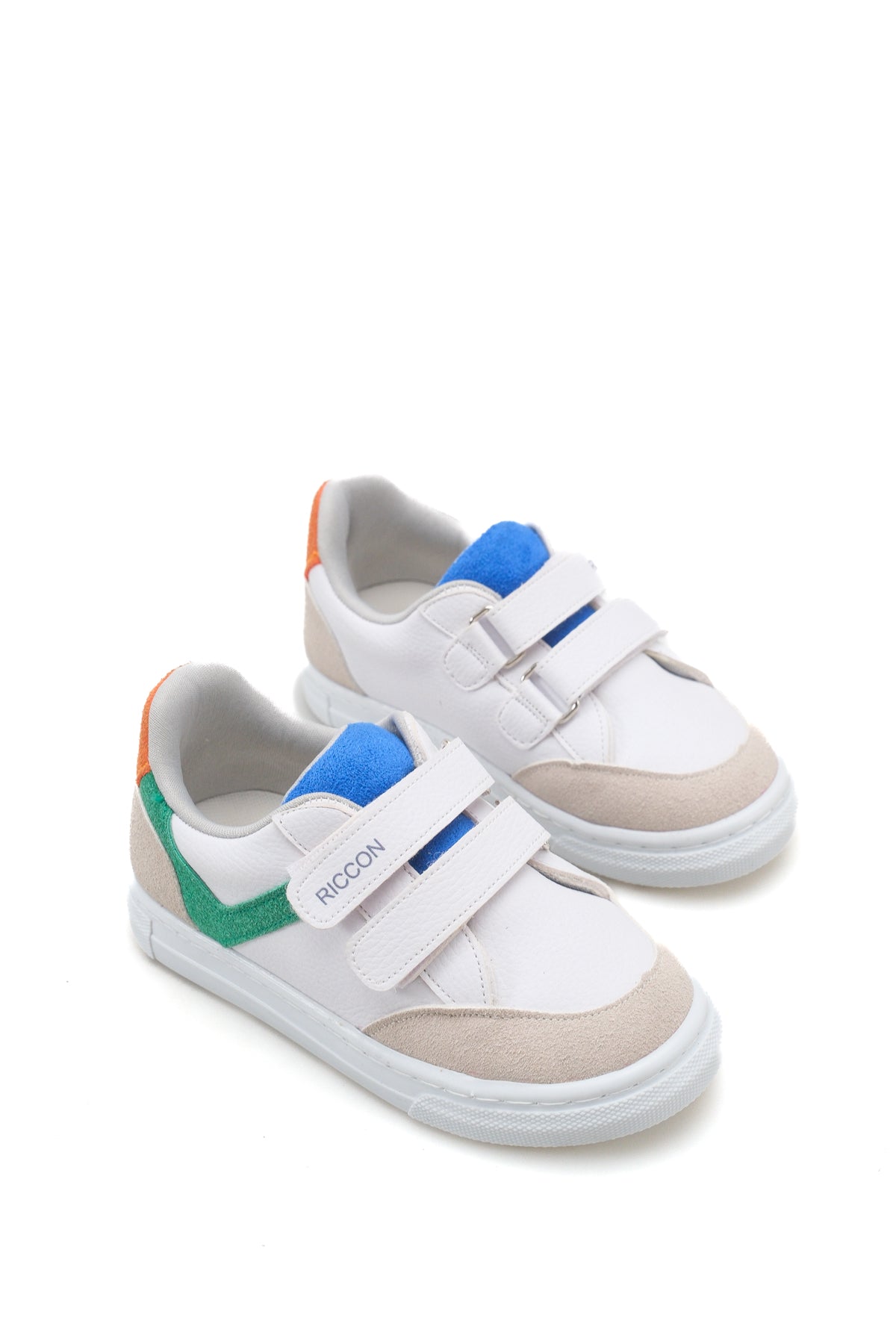 Riccon Leda Sola Çocuk Sneaker 0012051 Beyaz Saks