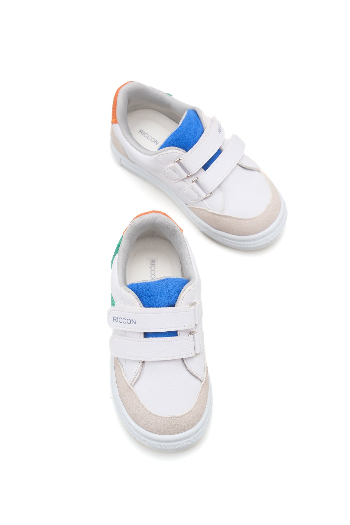 Riccon Leda Sola Çocuk Sneaker 0012051 Beyaz Saks