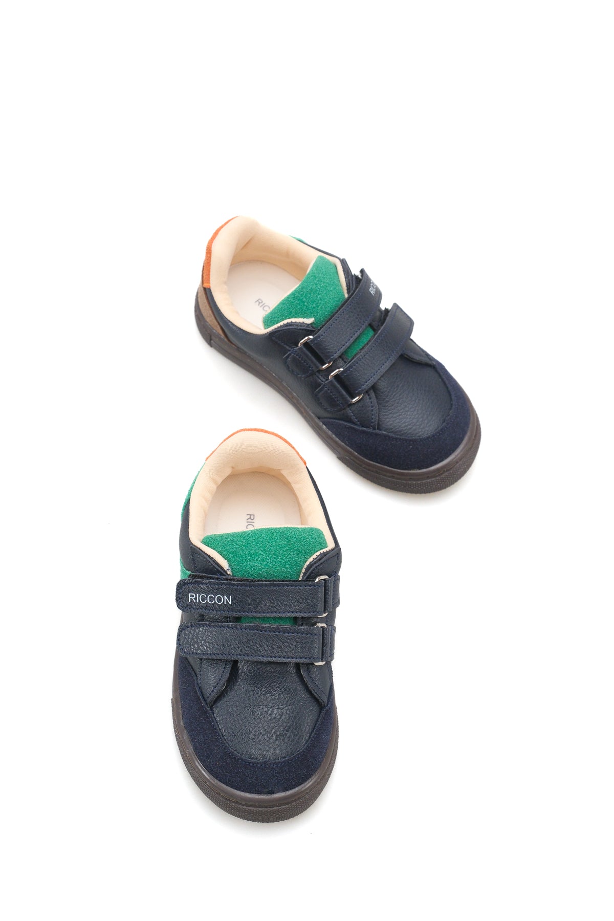 Riccon Leda Sola Çocuk Sneaker 0012051 Lacivert Yeşil