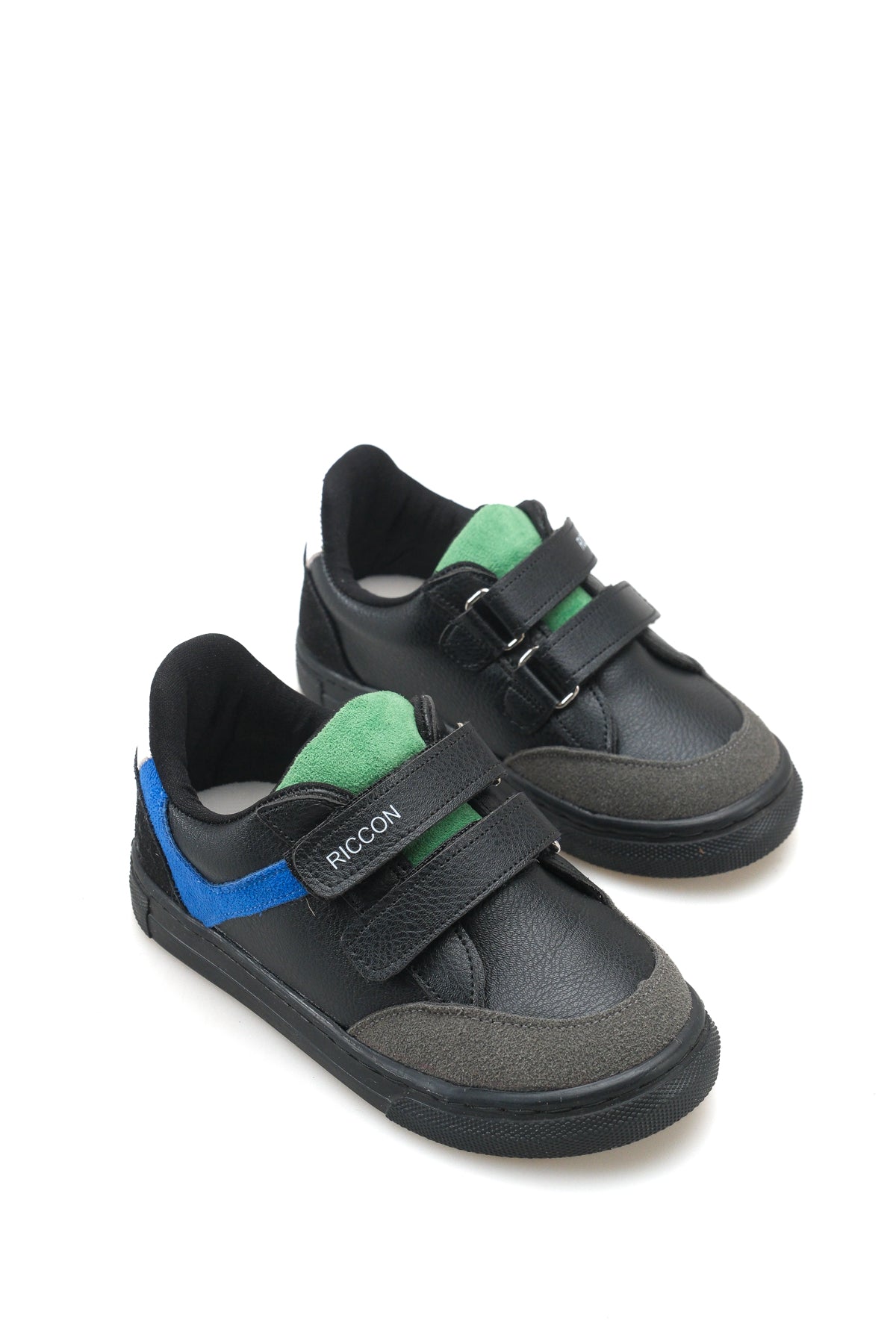 Riccon Leda Sola Çocuk Sneaker 0012051 Siyah Saks