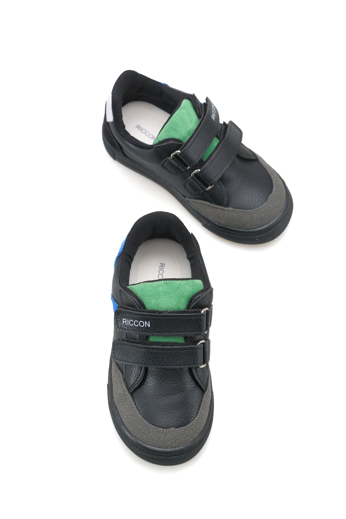 Riccon Leda Sola Çocuk Sneaker 0012051 Siyah Saks