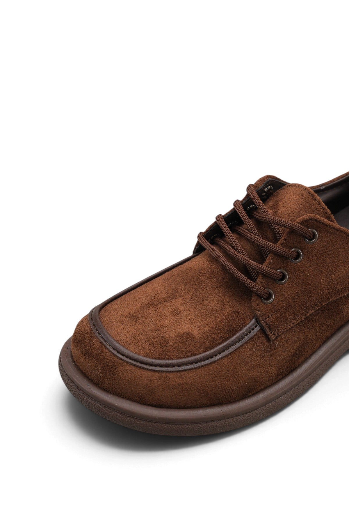 Riccon Luna Clara Kadın Loafer 00121610 Kahverengi Süet