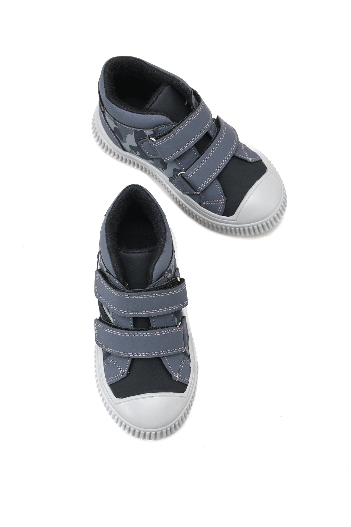 Riccon Maia Flora Çocuk Sneaker 00123535 Gri Siyah