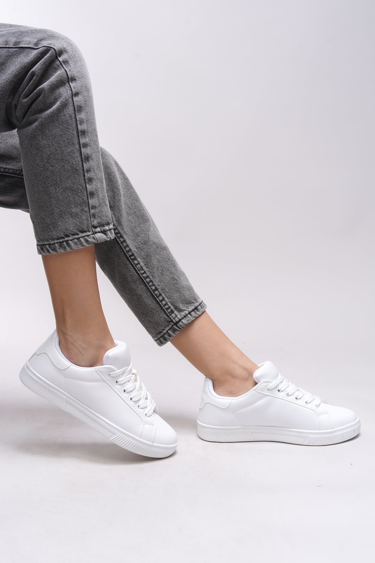 Riccon Meshronei Kadın Sneaker 0012601 Beyaz - Riccon