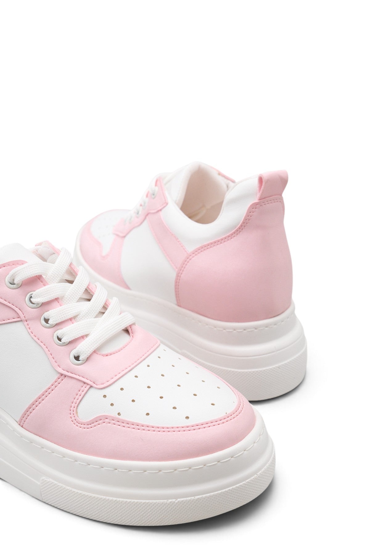 Riccon Mira Alba Kadın Sneaker 0012502 Beyaz Pudra Cilt