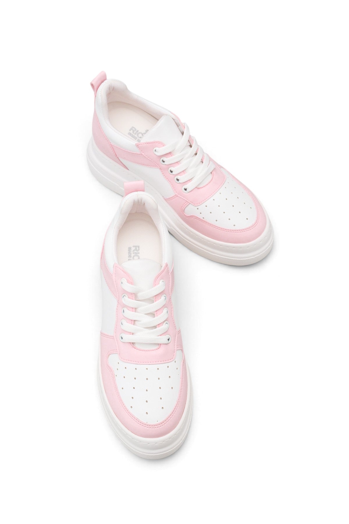 Riccon Mira Alba Kadın Sneaker 0012502 Beyaz Pudra Cilt