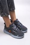 Riccon Niknaith Unisex Sneaker 0012725 Füme - Riccon