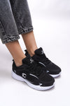 Riccon Niknaith Unisex Sneaker 0012725 Siyah Beyaz - Riccon