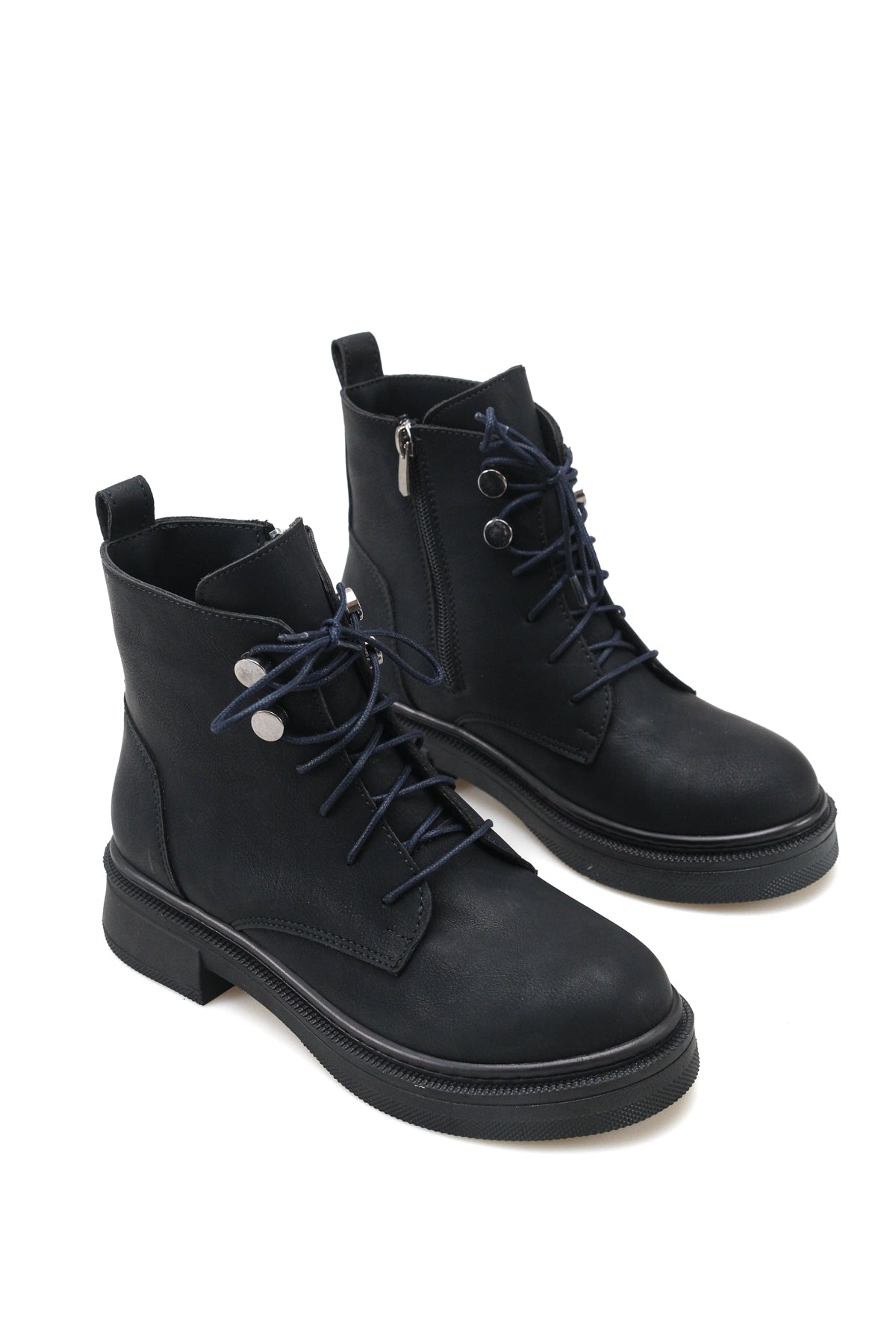 Riccon Phoebe Aria Kadın Bot 00122632 Mat Siyah