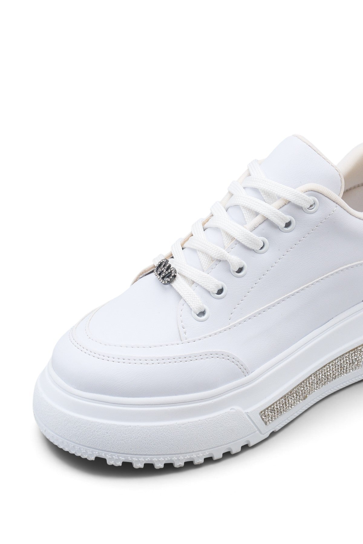 Riccon Phoebe Sola Kadın Sneaker 0012905 Beyaz Cilt